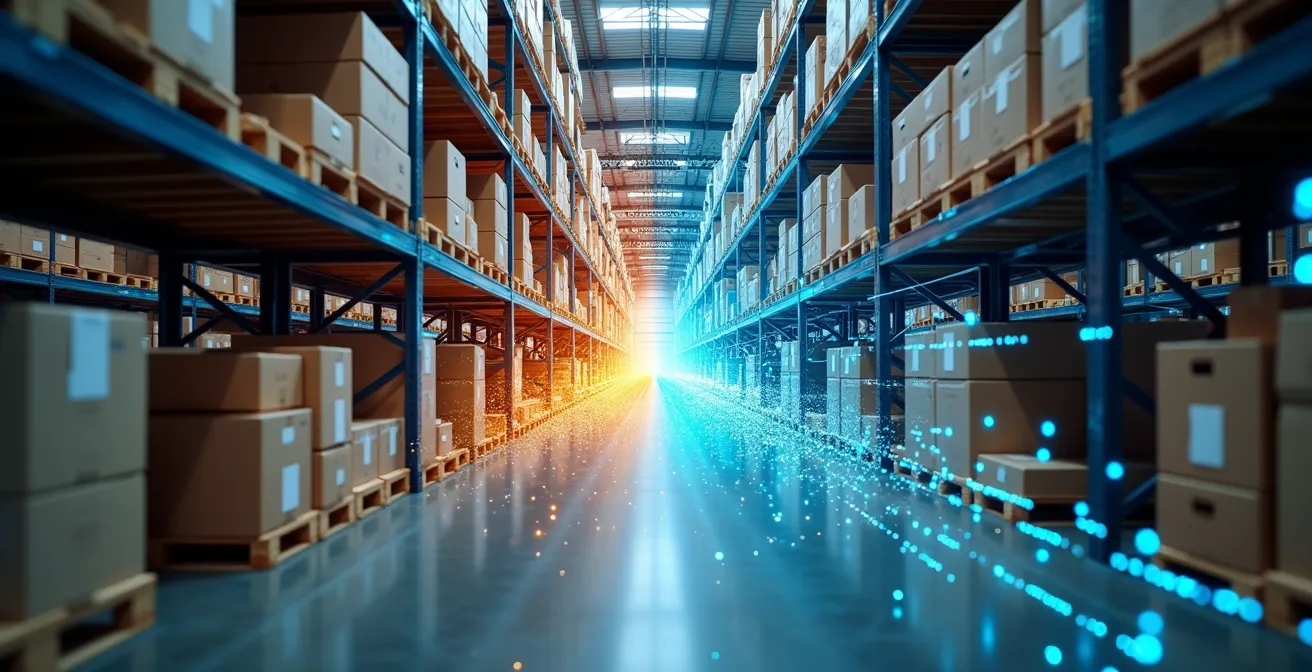 Digital twin simulation of inventory management during peak demand spikes