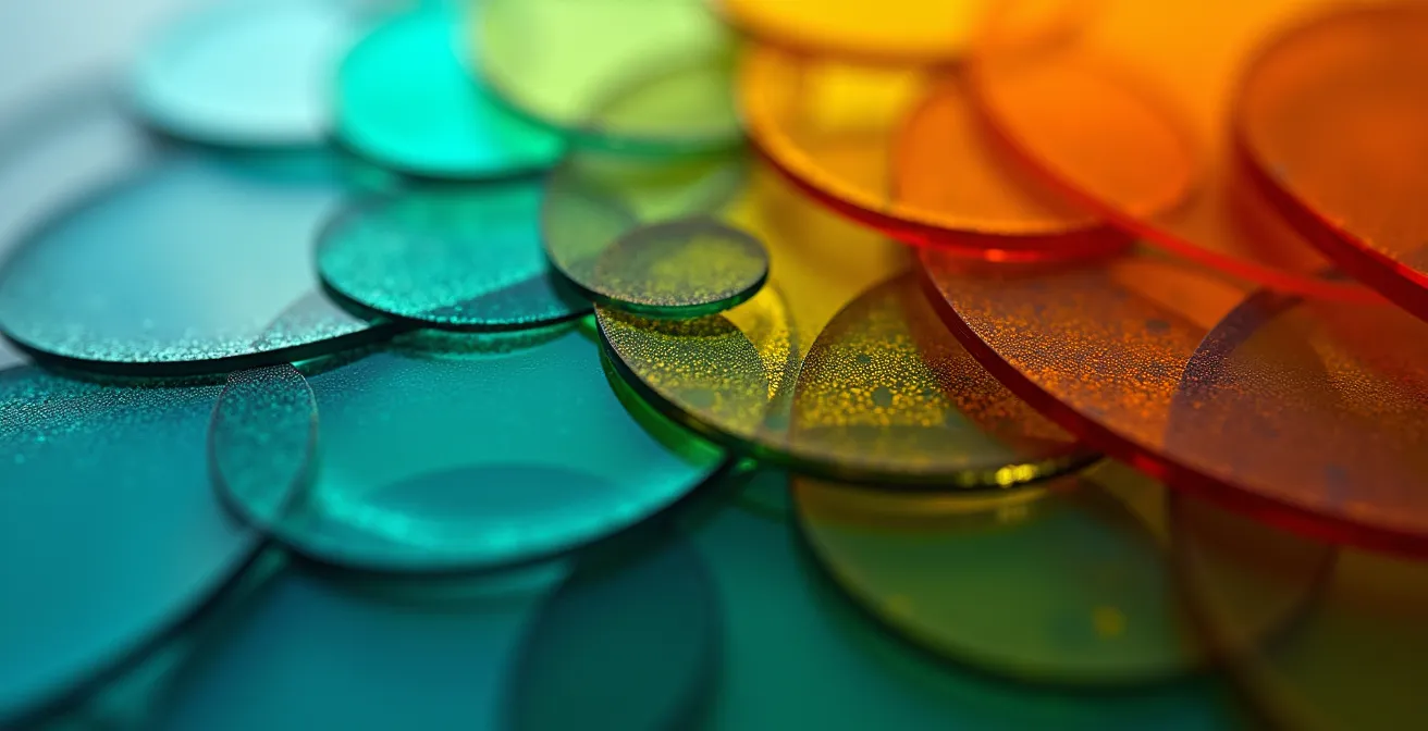 Abstract representation of overlapping business tools creating redundancy