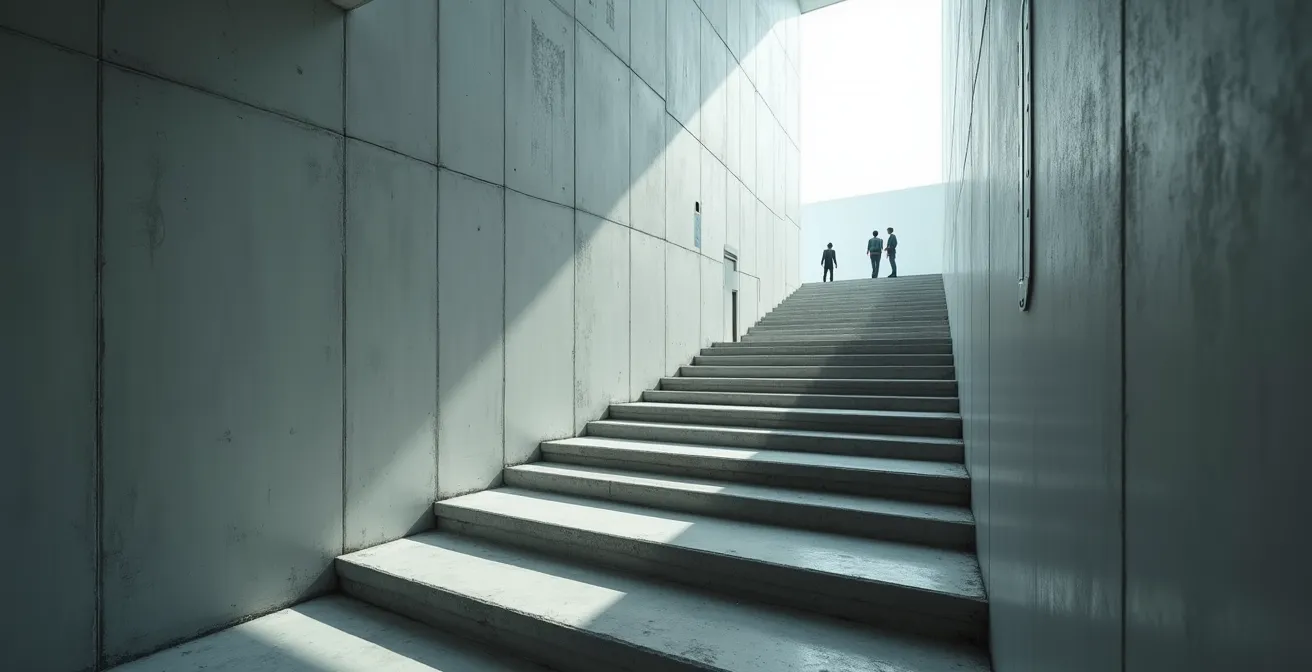 Visual representation of cascading treatment failures in complex medical conditions